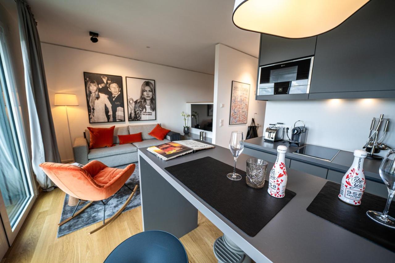 Luxury Apartments Duesseldorf Eksteriør billede