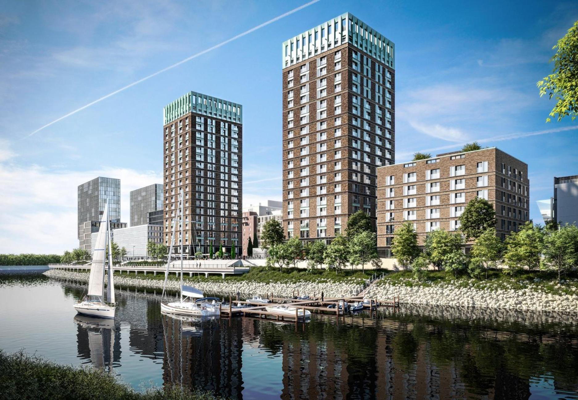 Luxury Apartments Duesseldorf Eksteriør billede